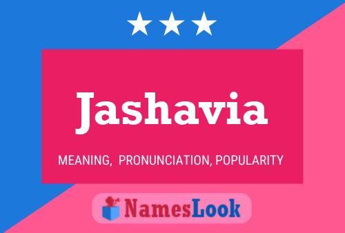 Poster del nome Jashavia