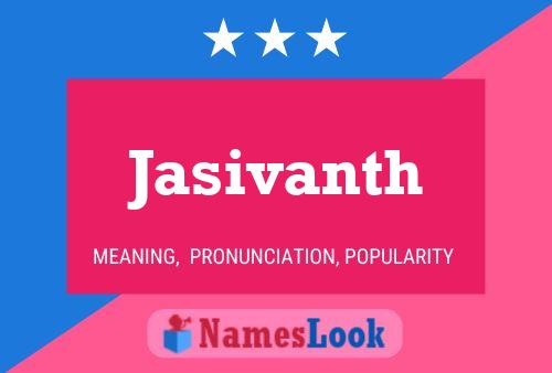 Poster del nome Jasivanth