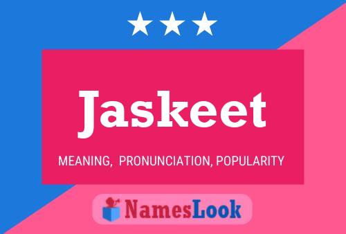 Poster del nome Jaskeet