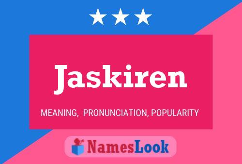 Poster del nome Jaskiren