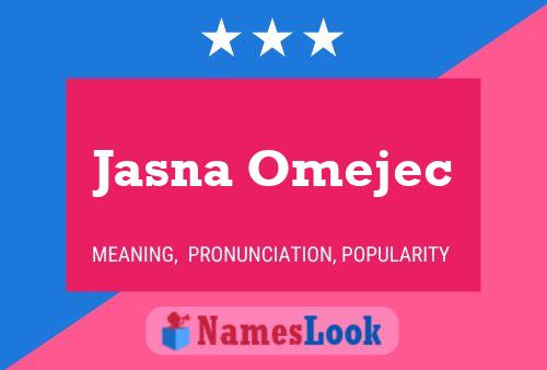 Poster del nome Jasna Omejec