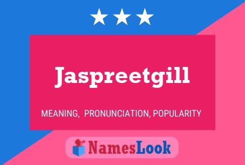 Poster del nome Jaspreetgill