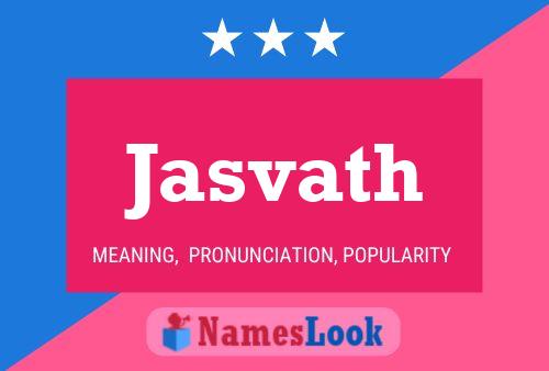 Poster del nome Jasvath