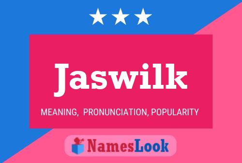 Poster del nome Jaswilk