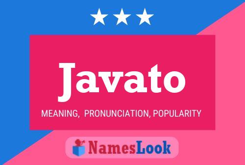 Poster del nome Javato