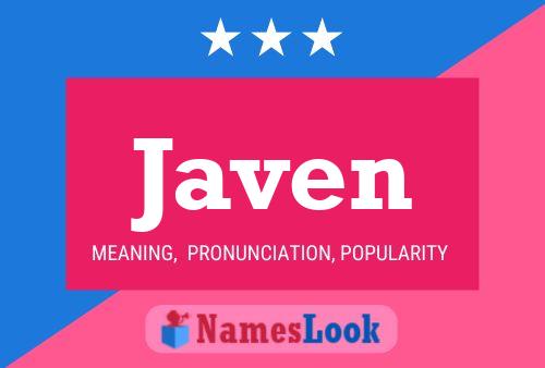 Poster del nome Javen