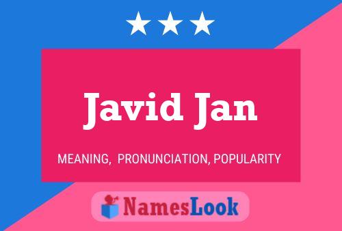 Poster del nome Javid Jan