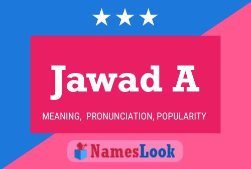 Poster del nome Jawad A