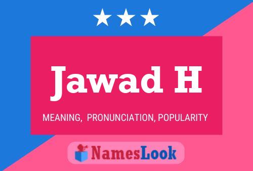 Poster del nome Jawad H