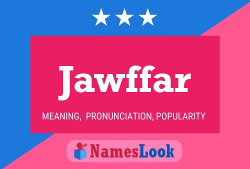 Poster del nome Jawffar