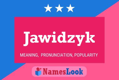 Poster del nome Jawidzyk