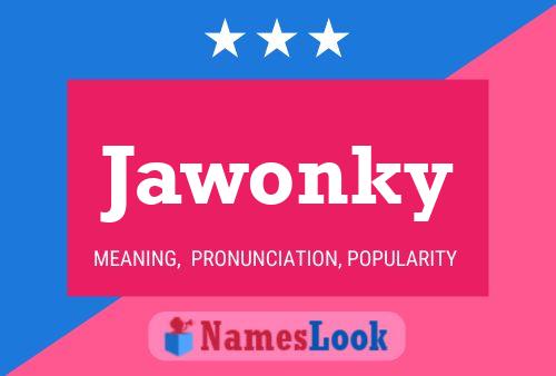 Poster del nome Jawonky