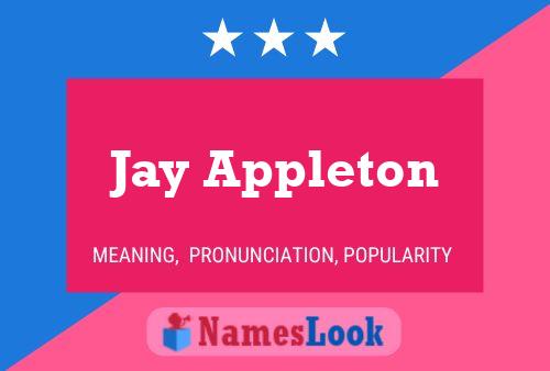 Poster del nome Jay Appleton