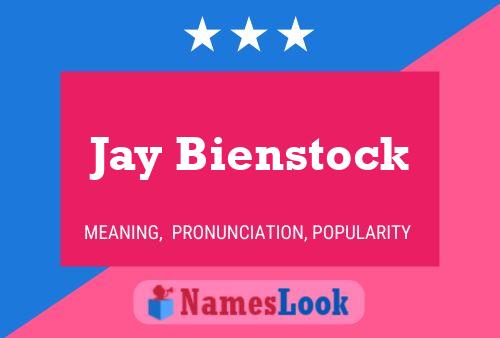 Poster del nome Jay Bienstock