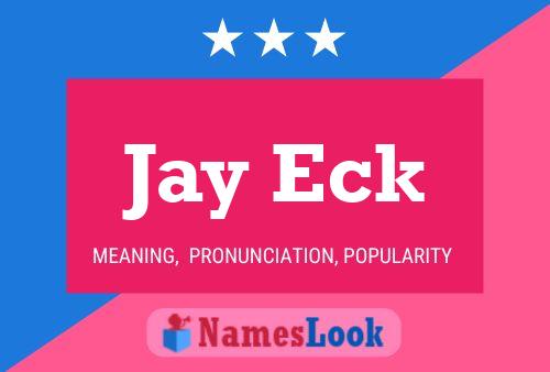 Poster del nome Jay Eck