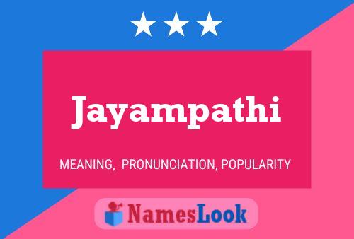 Poster del nome Jayampathi