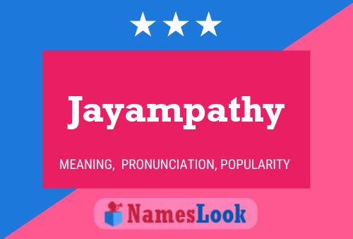 Poster del nome Jayampathy