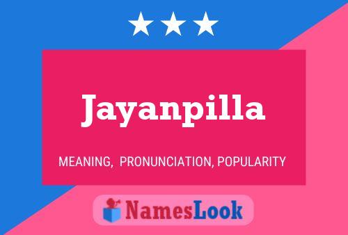 Poster del nome Jayanpilla