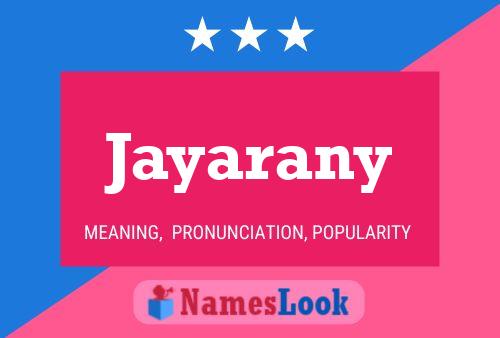 Poster del nome Jayarany