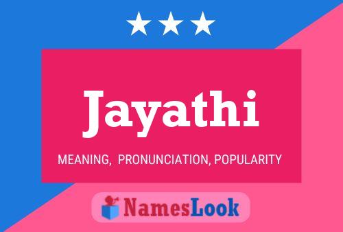 Poster del nome Jayathi