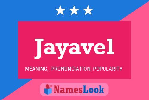 Poster del nome Jayavel