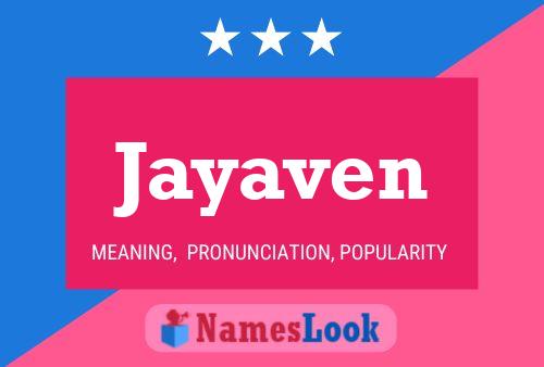 Poster del nome Jayaven