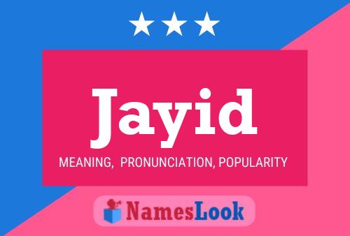 Poster del nome Jayid