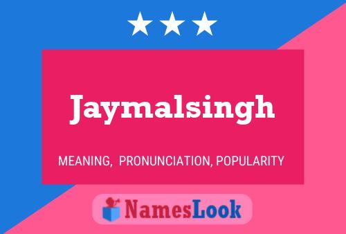 Poster del nome Jaymalsingh