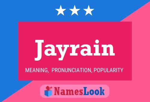 Poster del nome Jayrain