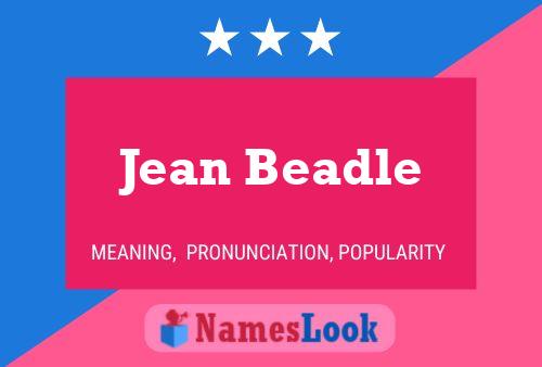 Poster del nome Jean Beadle