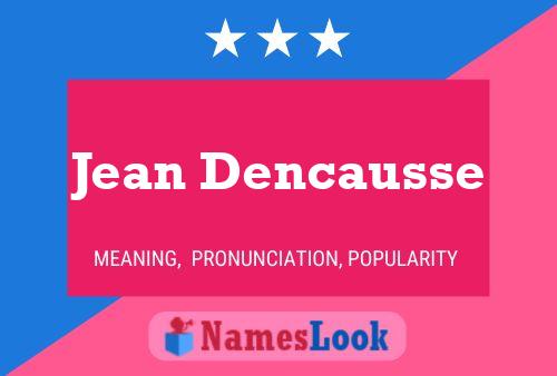 Poster del nome Jean Dencausse