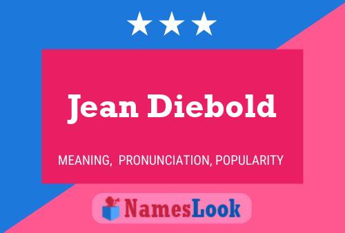 Poster del nome Jean Diebold