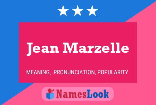 Poster del nome Jean Marzelle