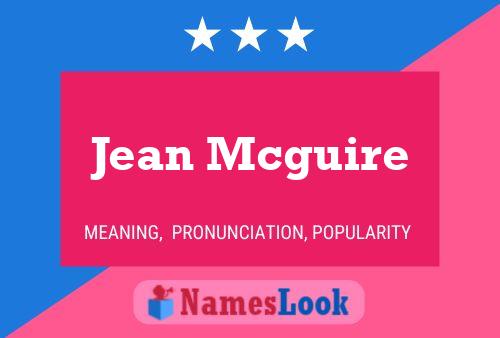 Poster del nome Jean Mcguire