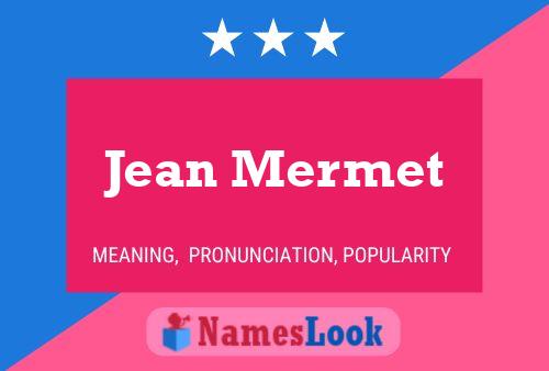 Poster del nome Jean Mermet