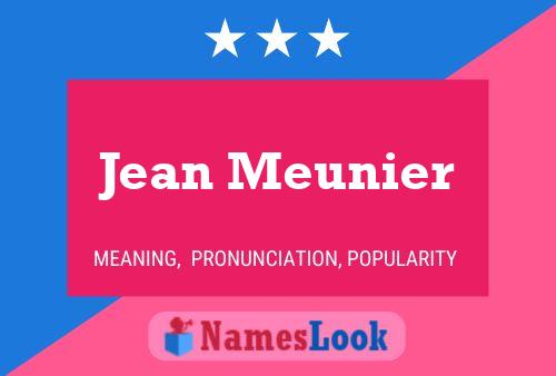 Poster del nome Jean Meunier