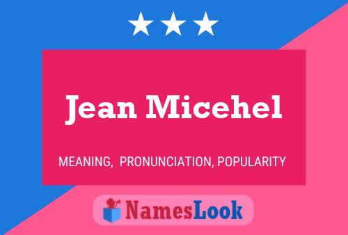 Poster del nome Jean Micehel