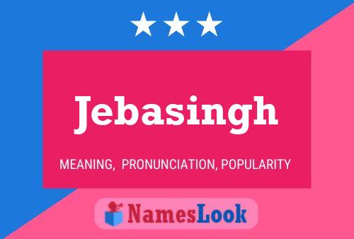 Poster del nome Jebasingh