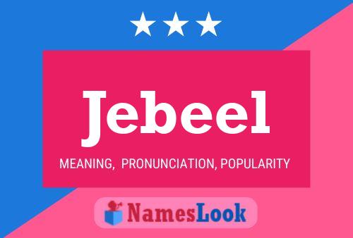 Poster del nome Jebeel