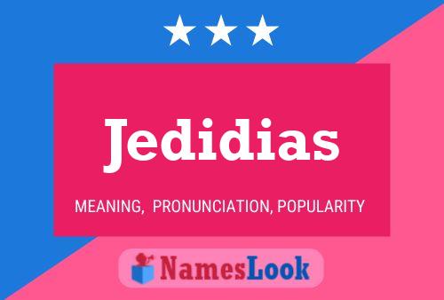 Poster del nome Jedidias