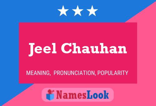 Poster del nome Jeel Chauhan