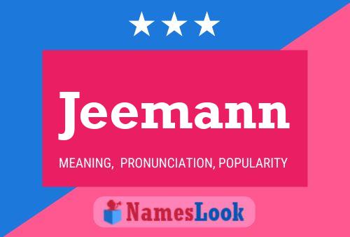 Poster del nome Jeemann