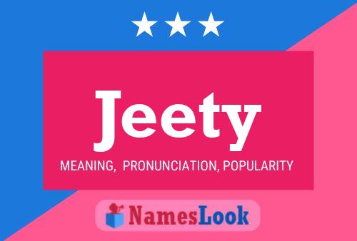 Poster del nome Jeety