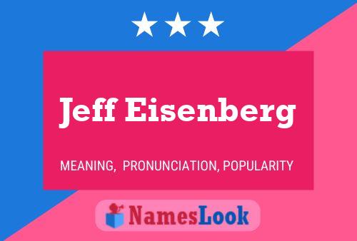 Poster del nome Jeff Eisenberg