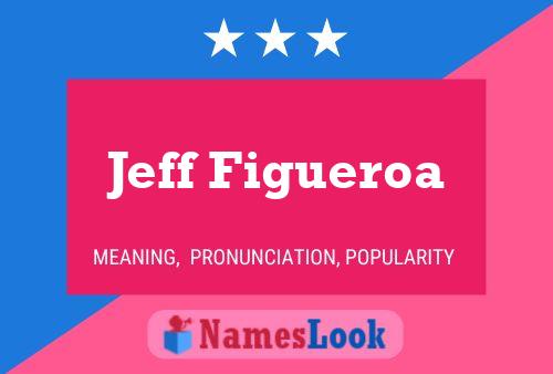 Poster del nome Jeff Figueroa