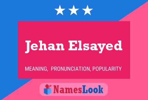 Poster del nome Jehan Elsayed