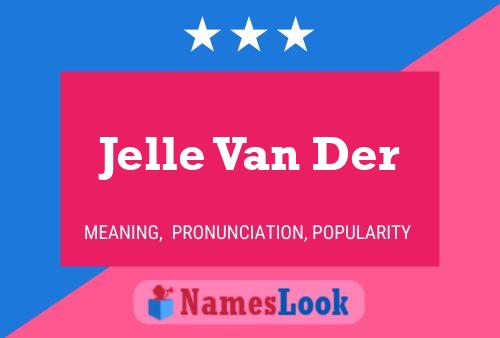 Poster del nome Jelle Van Der