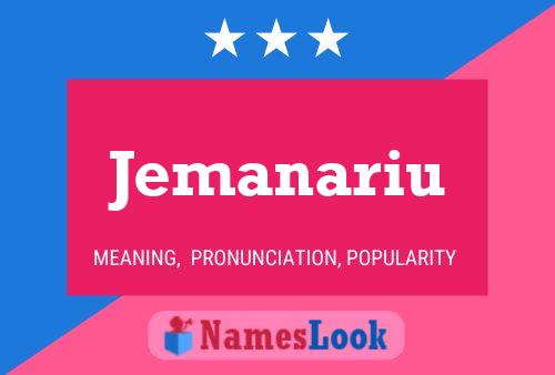 Poster del nome Jemanariu