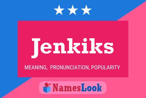 Poster del nome Jenkiks