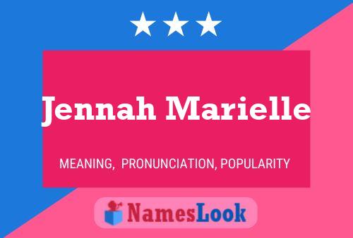 Poster del nome Jennah Marielle